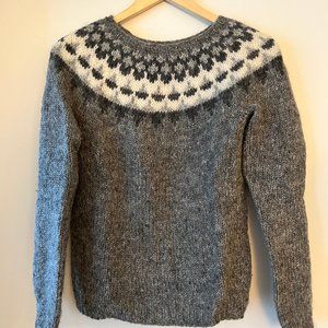 Authentic Icelandic Woolen Sweater (purchased in Iceland!) - Size US S